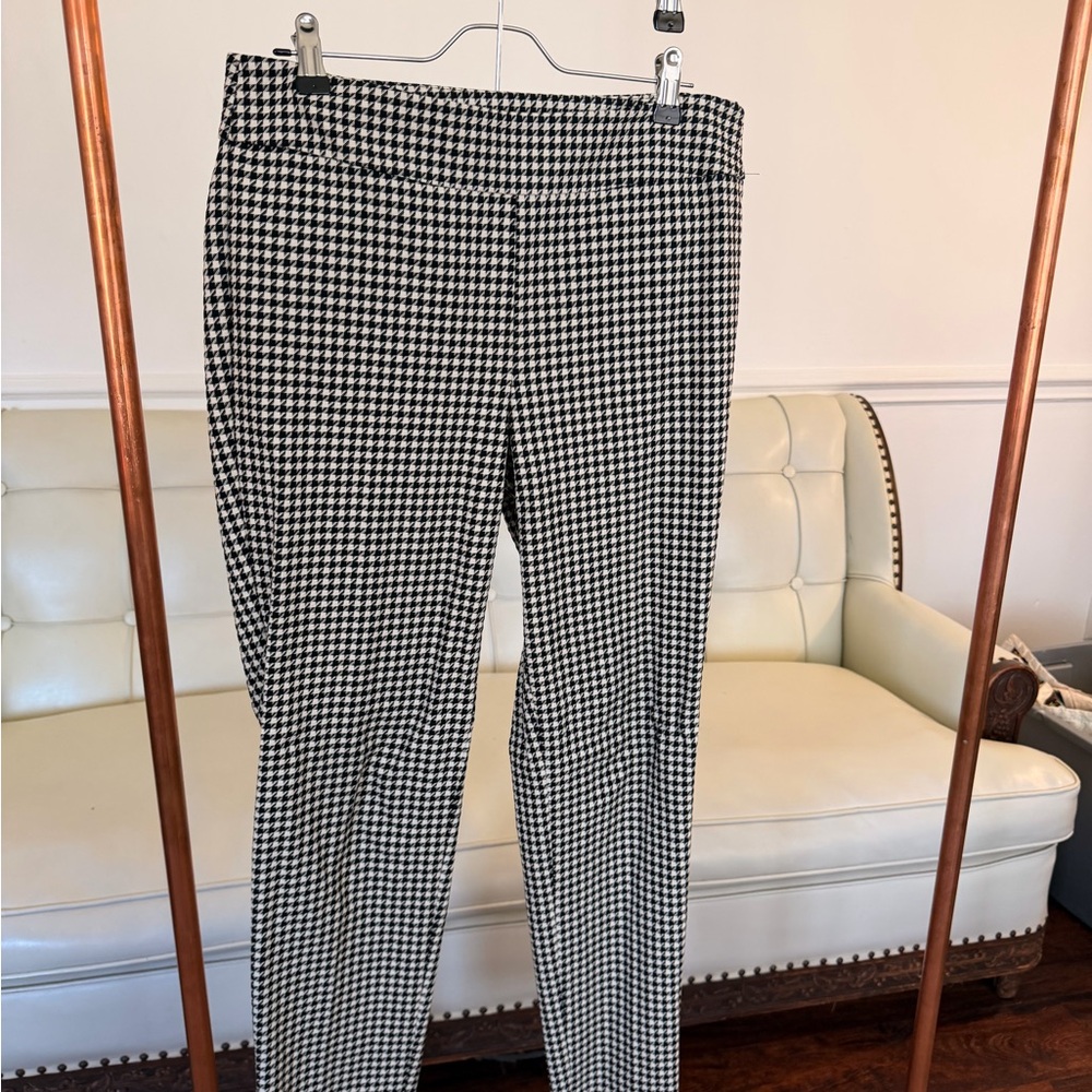 Talbots / 6 / Houndstooth Straight Leg Pants